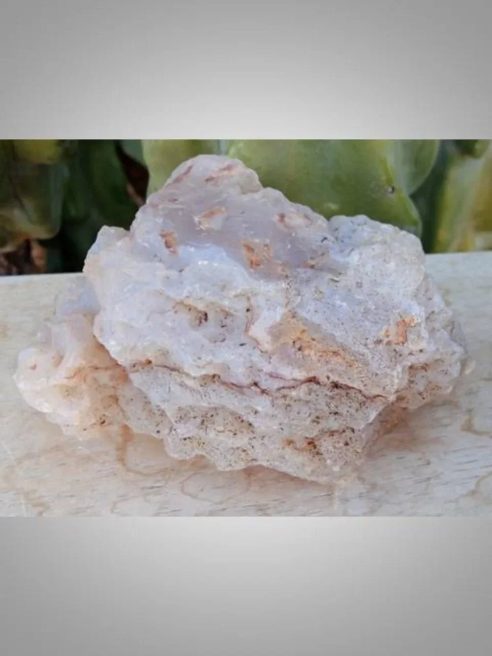 agate druzy / drusy rock crystal chunk 01 Love abundance